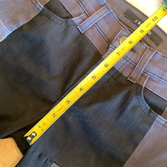 J BRAND “Slick” patchwork denim jeans, grey & black, skinny ankle. 26 - Picture 15 of 17